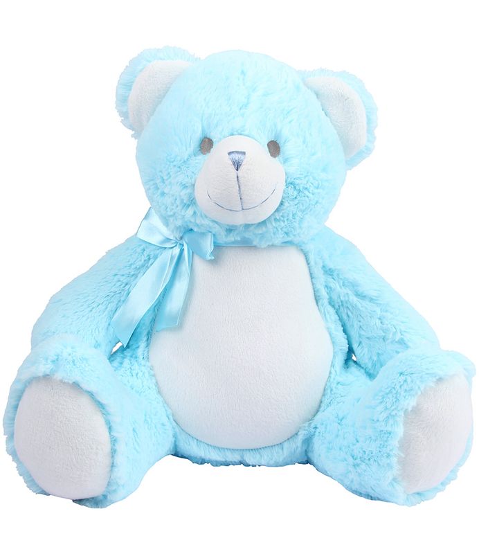 Large Blue Teddy Bear: Personalised Soft Teddy