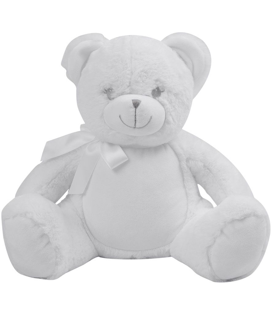 Large White Teddy Bear: Personalised Soft Teddy