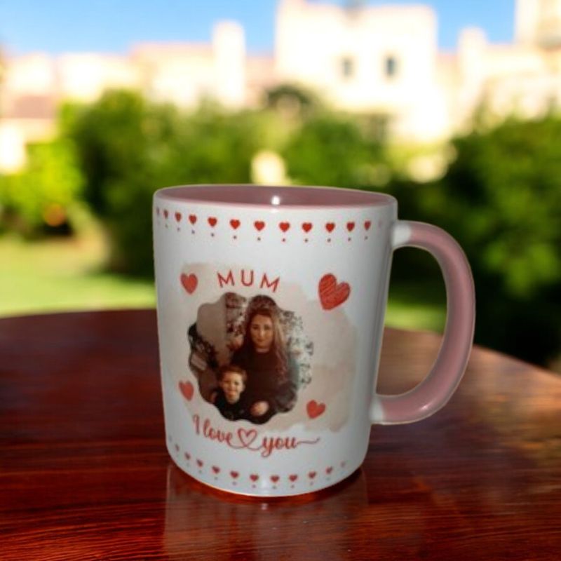 Personalised Photo Mug: Mum I love You