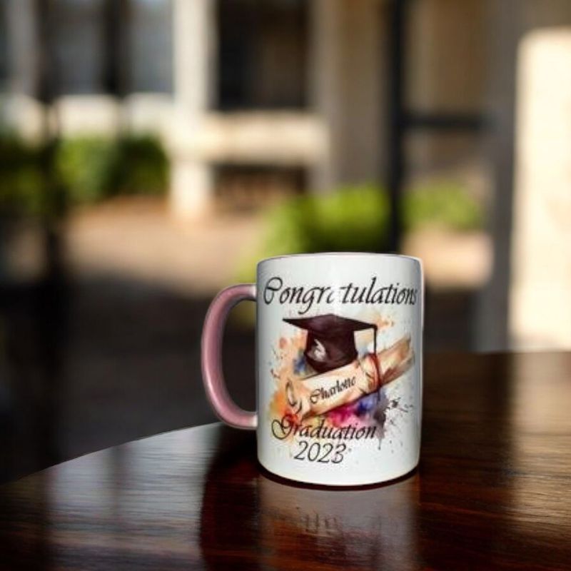 Graduation Mug: Add Name &amp; Year