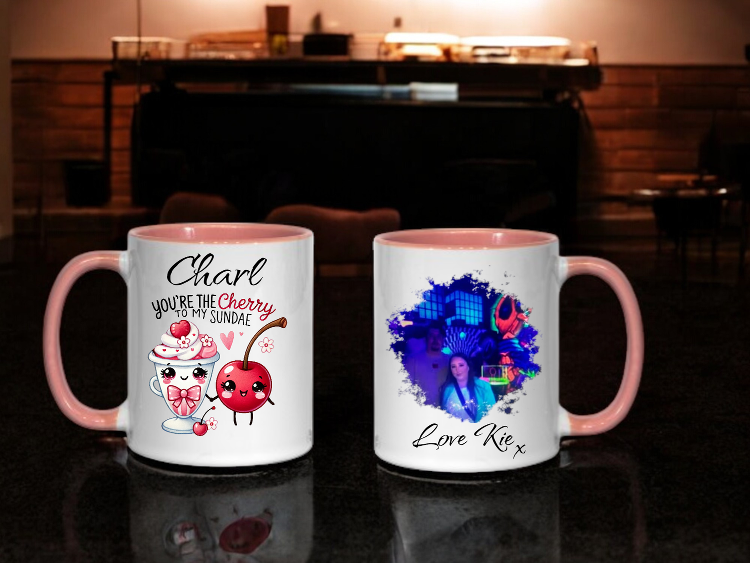 Photo Mug with quote Design