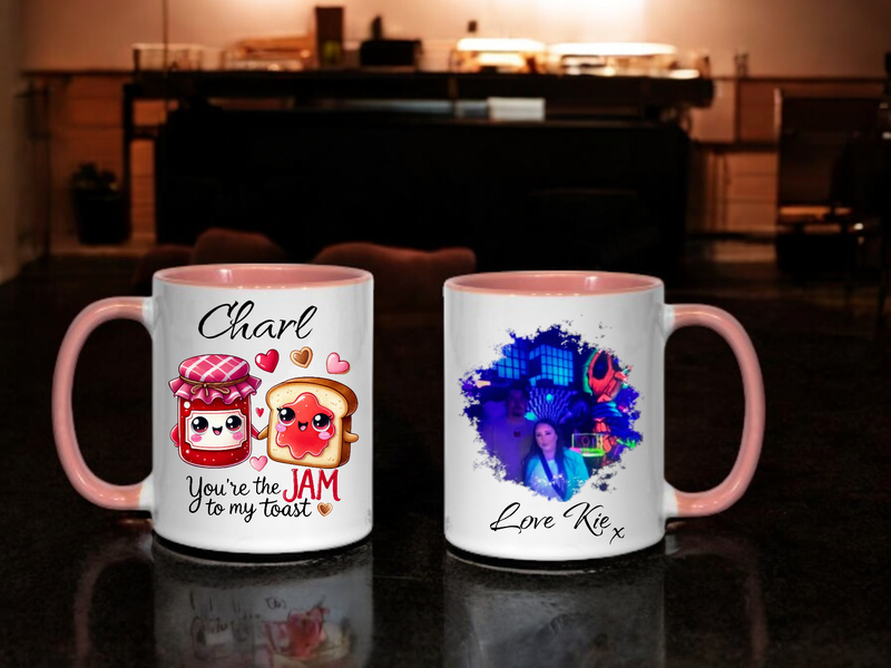 Photo Mug with quote Design