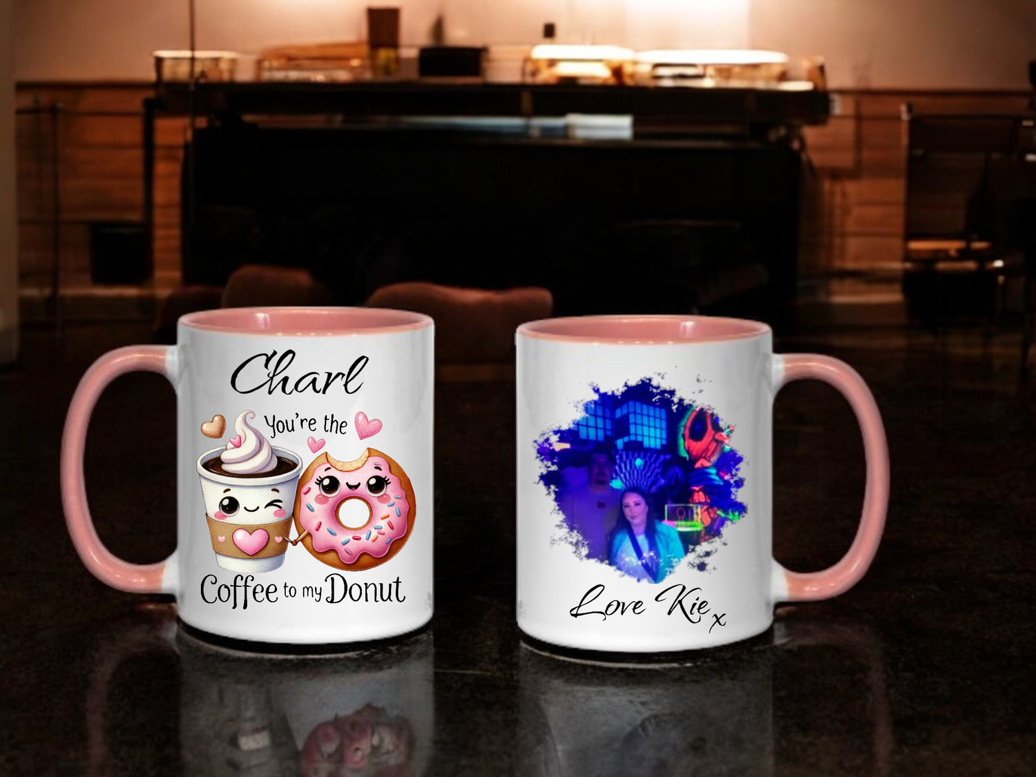 Photo Mug with quote Design