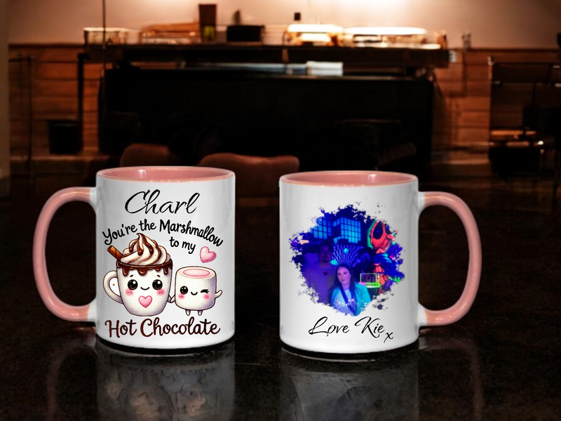 Photo Mug with quote Design