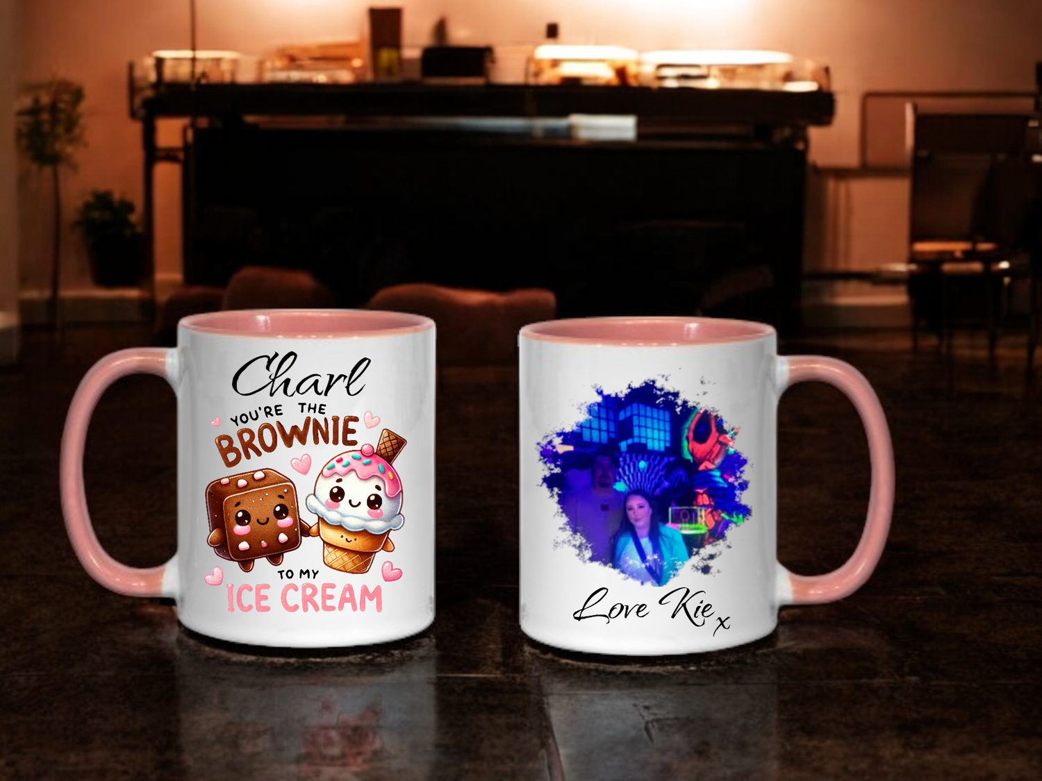 Photo Mug with quote Design