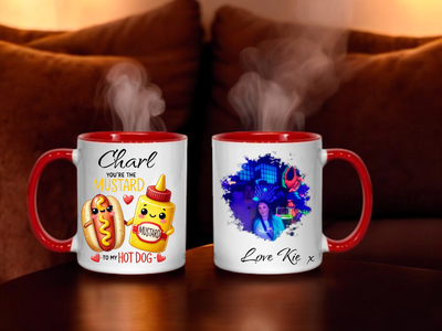 Photo Mug with quote Design