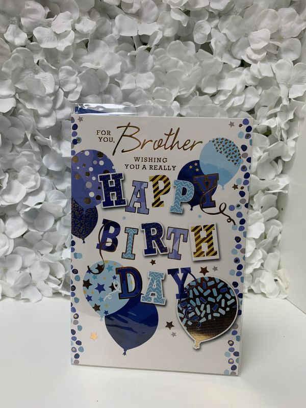 Brother Birthday Card