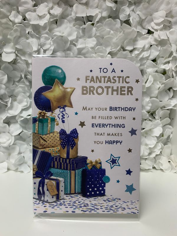 Brother Birthday Card