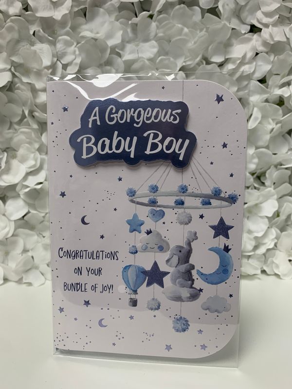 Baby Boy Card