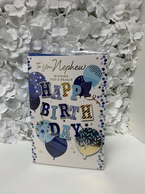 Nephew Happy Birthday Card