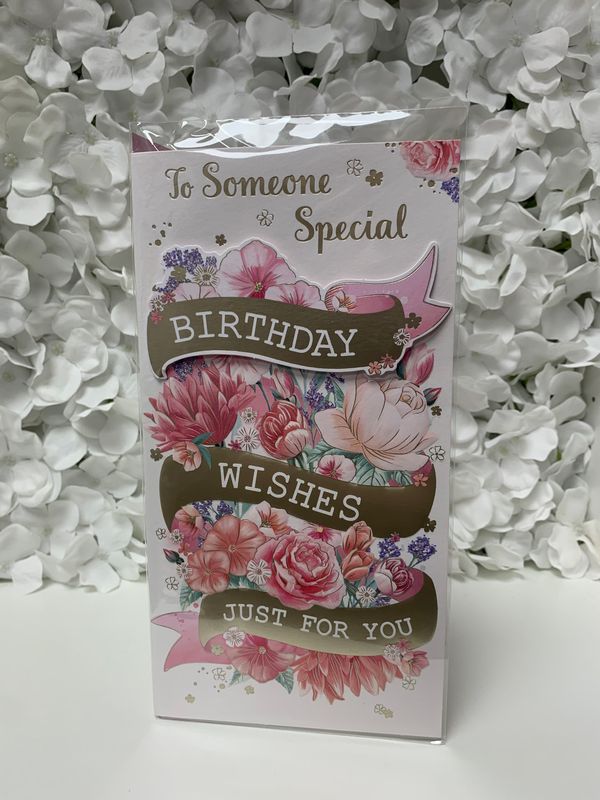 Someone Special Birthday Card