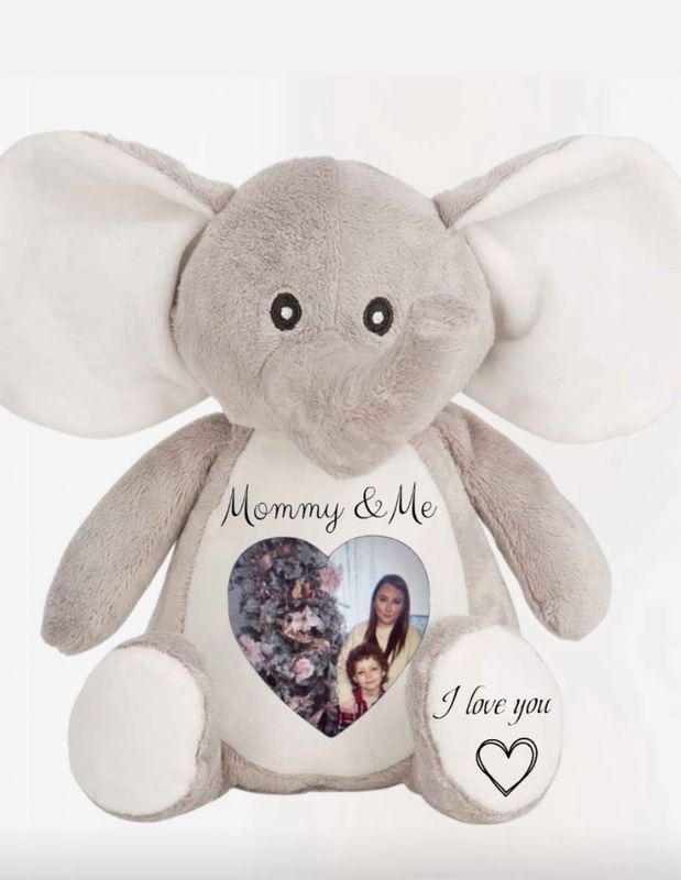 Personalised Soft Teddy  (Mommy &amp; Me)