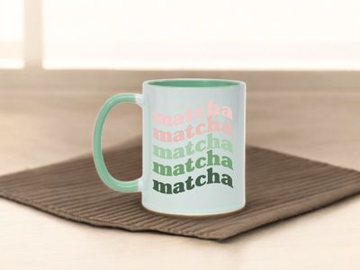 Cute Matcha Mug