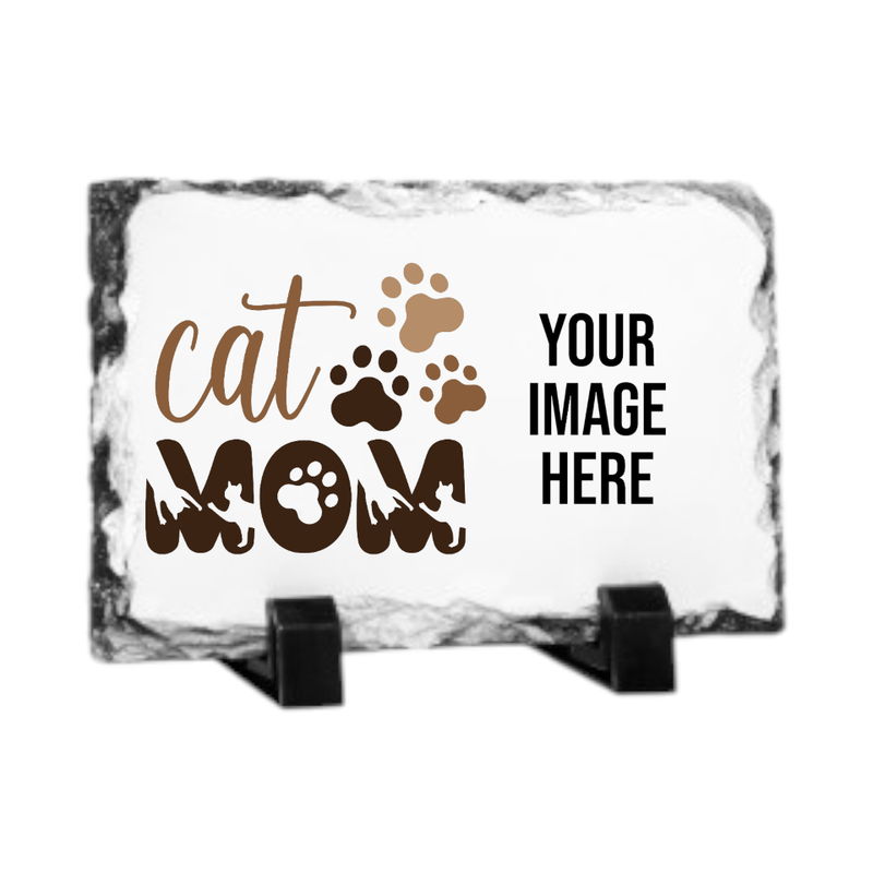 Mini Photo Slate, Cat Mom