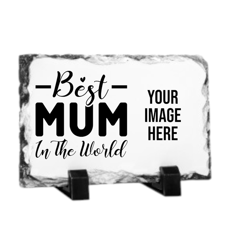 Mini Photo Slate, Best Mum Verse