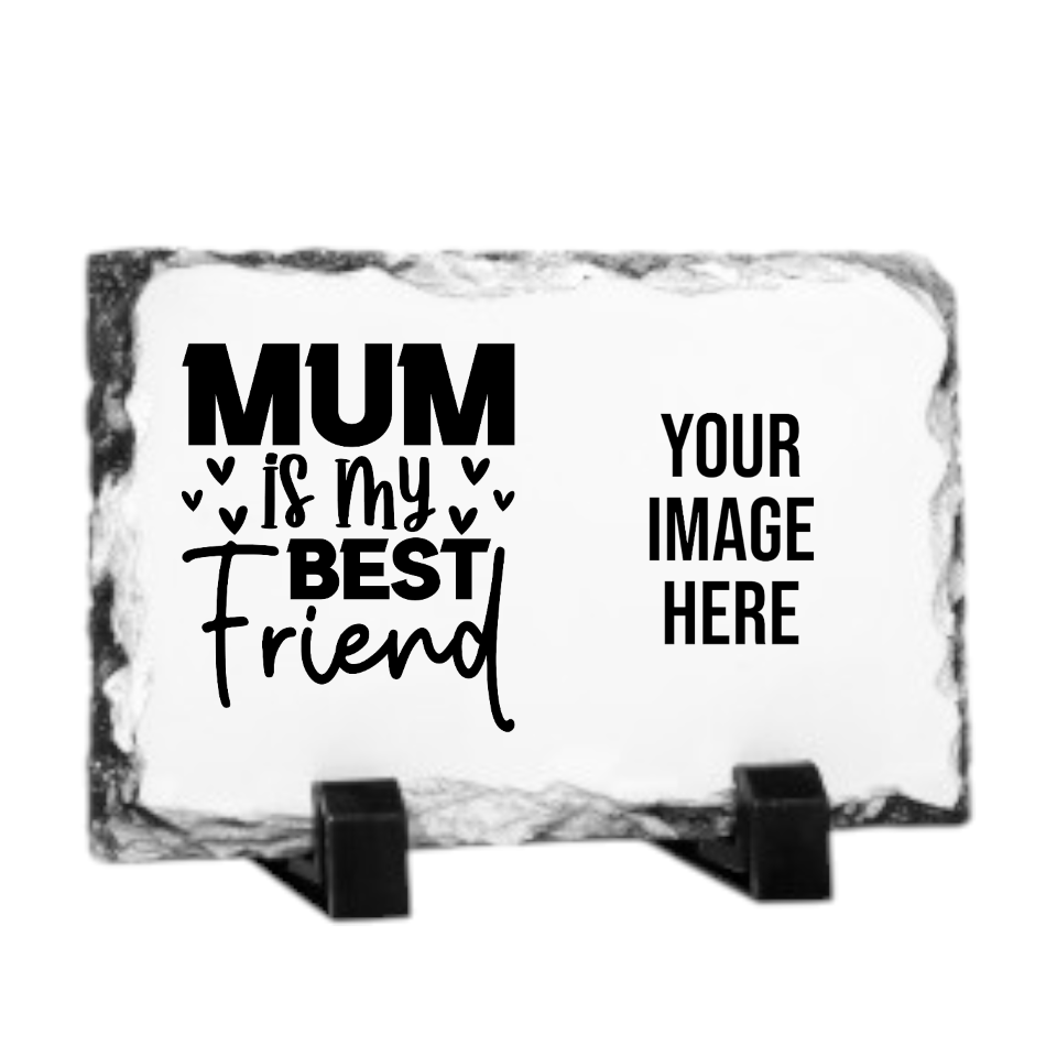 Mini Photo Slate with Mum Verse
