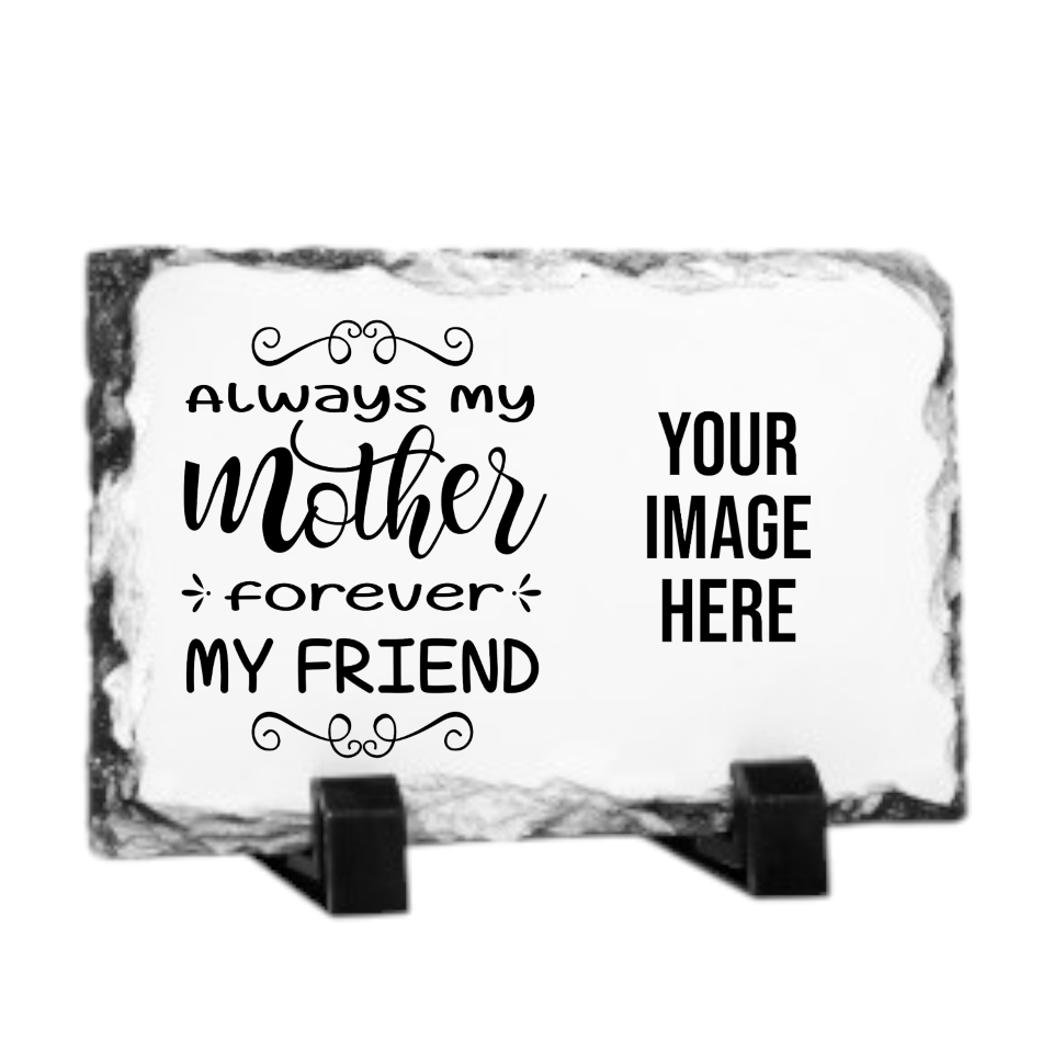 Mini Photo Slate with Mother Verse