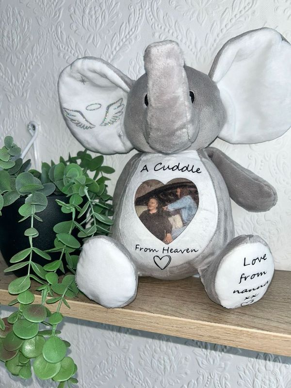Memorial Ellie Bear.