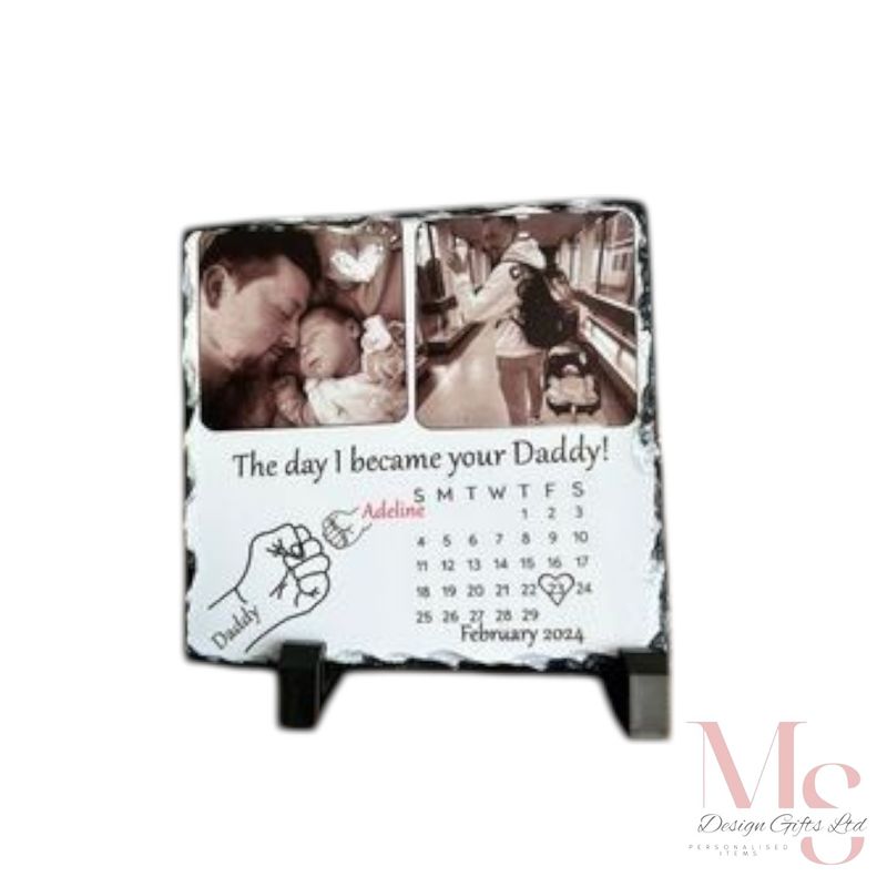 Day I Became Your: Medium Square Photo Slate