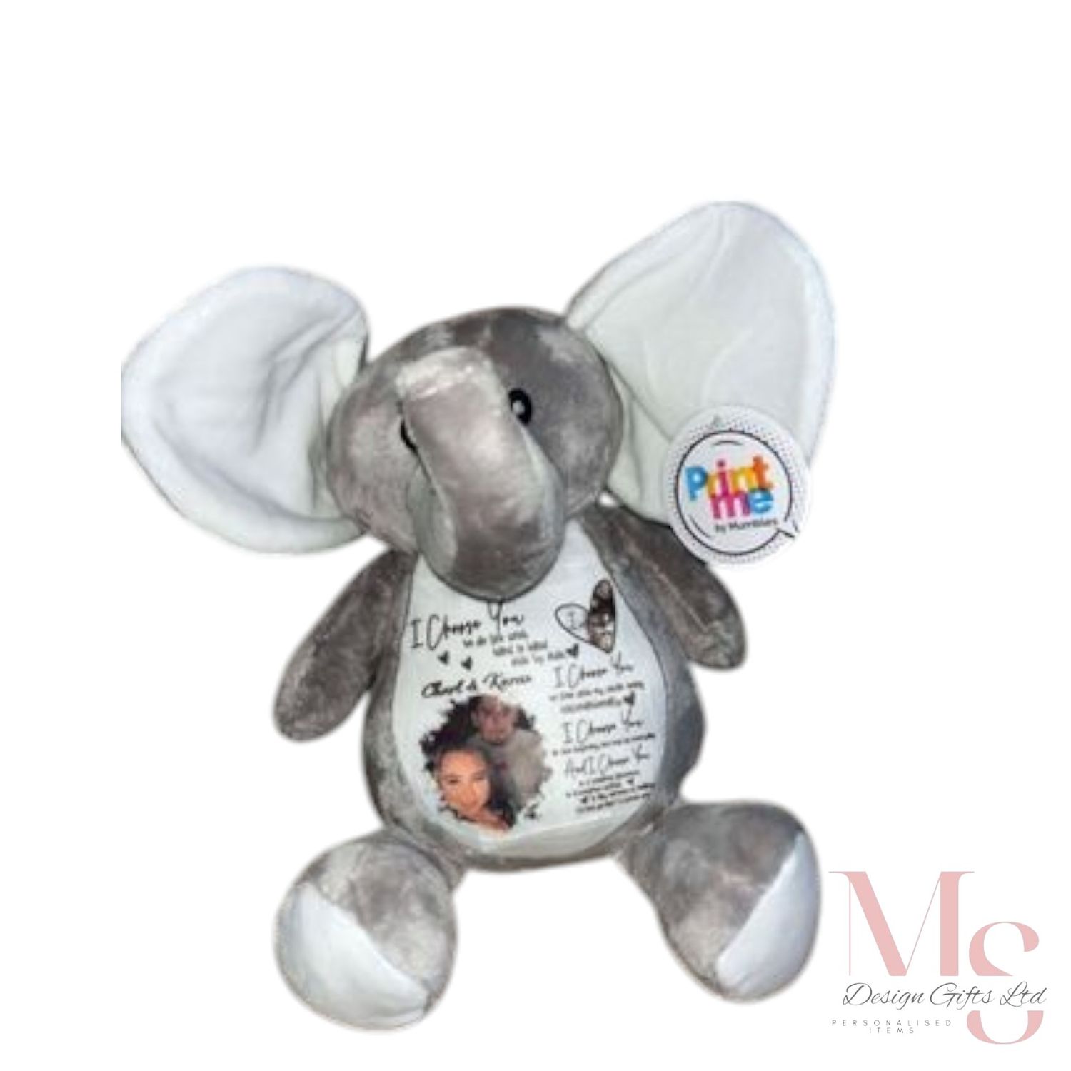 I Choose You Bear: Personalised Soft Teddy