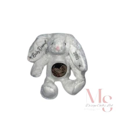 Rabbit: Personalised Soft Teddy Rabbit: Personalised Soft Teddy