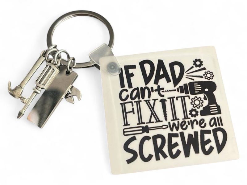 Father&#39;s Day Keyring