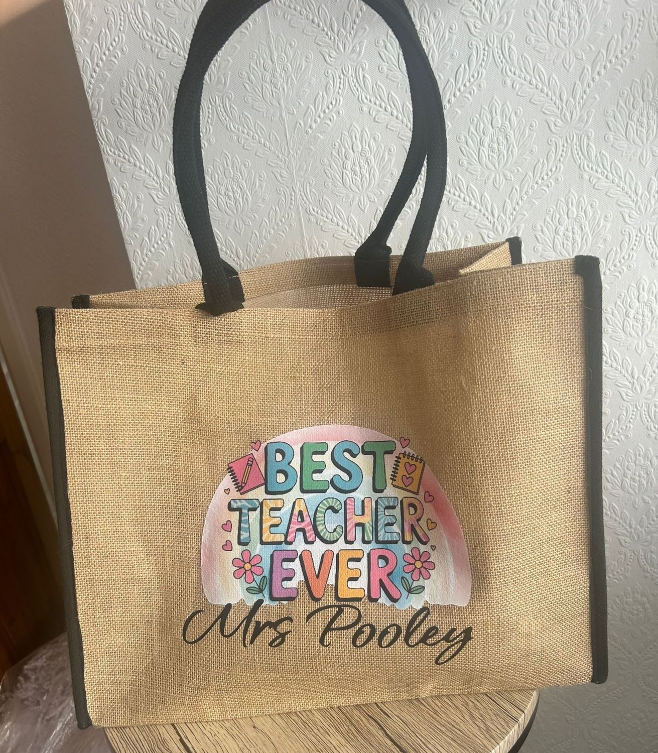 Teacher Jute Bag