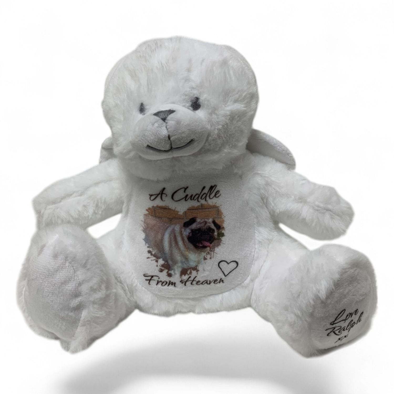 Memorial Pet Angel Bear