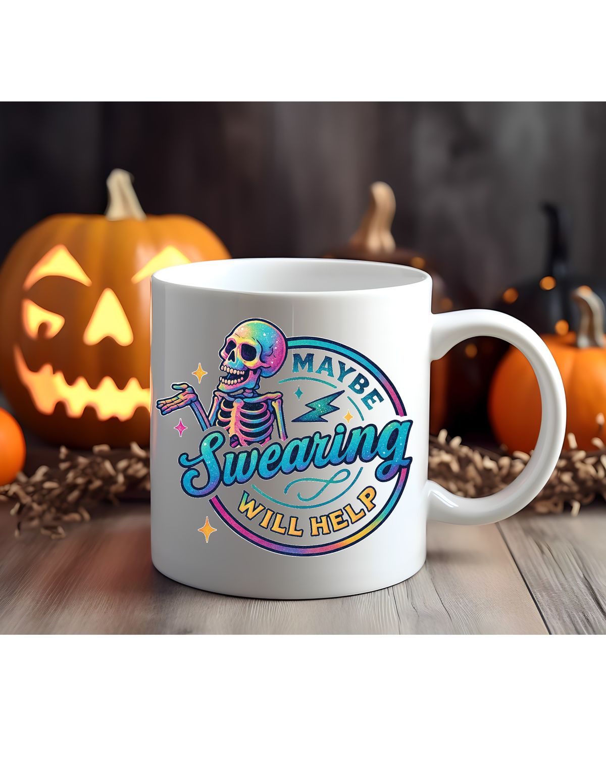 Maybe Swearing will help! Mug