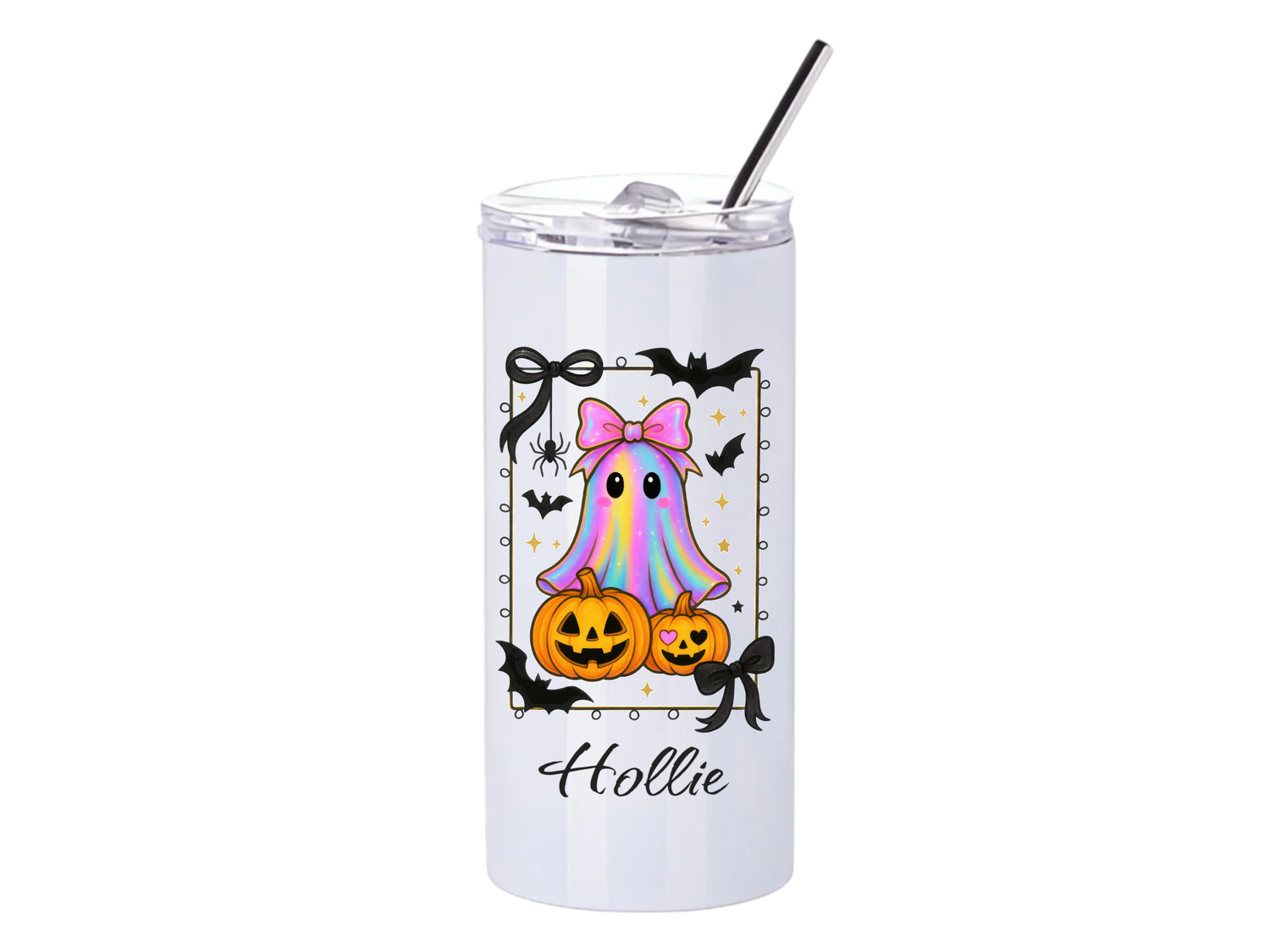 Ghost &amp; Pumpkin tumbler