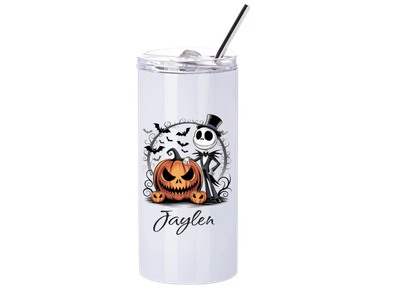 Spooky Pumpkin Tumbler