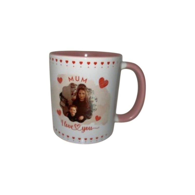 Personalised Photo Mug: Mum I love You
