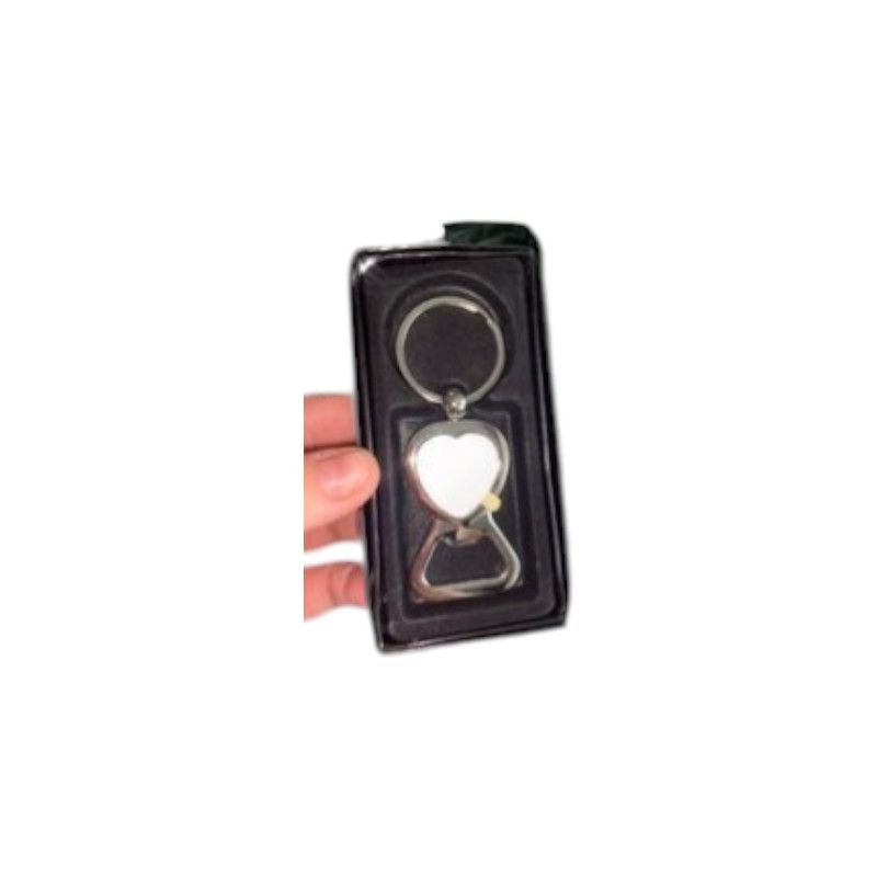 Heart Bottle Opener Keyring