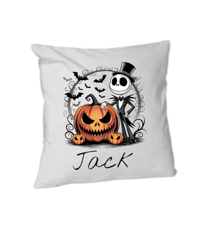 Scary Pumpkin Personalised  Cushion
