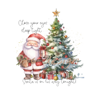 Santa is on his way tonight PJS
