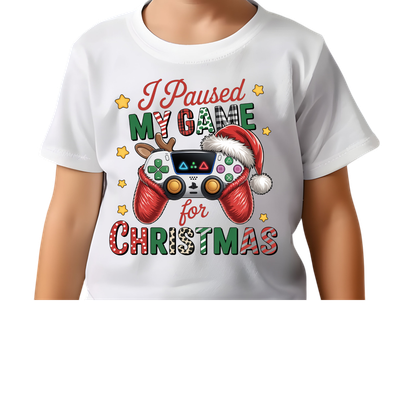 paused my game for christmas