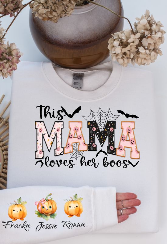 This mama loves her boos jumper
