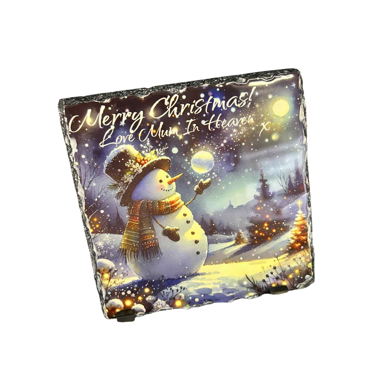 Medium memorial Christmas slate