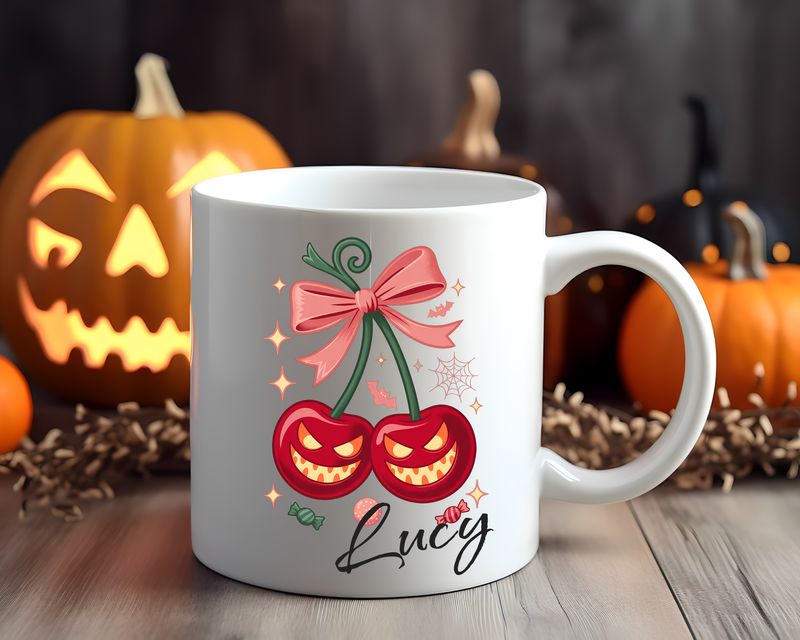 Cherry Pumpkin mug