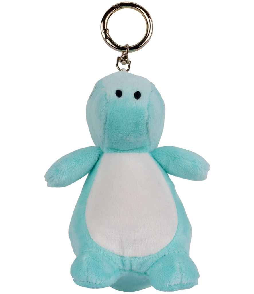 Turquoise Dinosaur Keyrings
