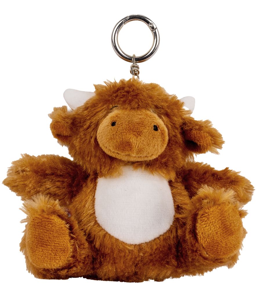 Highland Cow keyring : Personalised Keyring