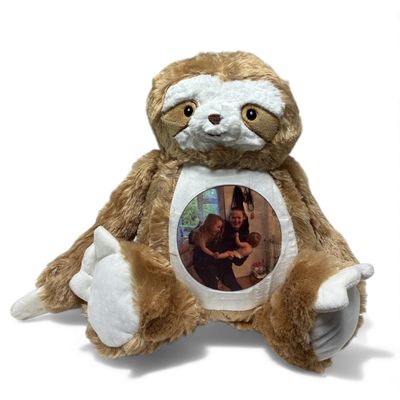 Large Sloth Bear: Personalised Soft Teddy