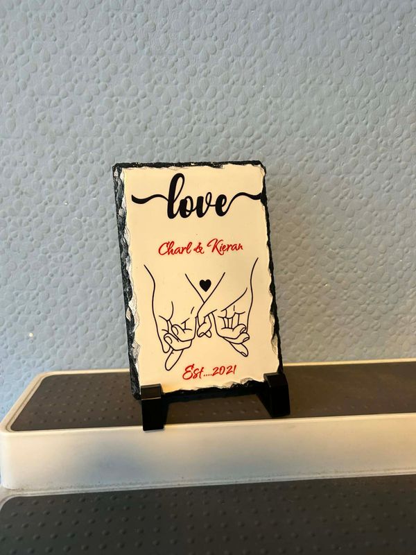 Love Valentines Mini slate