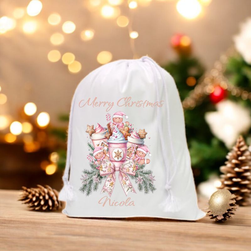 Pink coffee &amp; Gingerbread  (40 x 50cm)