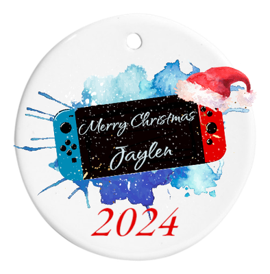Personalised Gaming Bauble