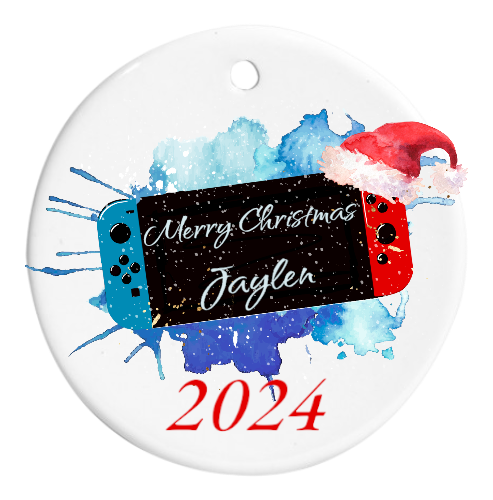 Personalised Gaming Bauble