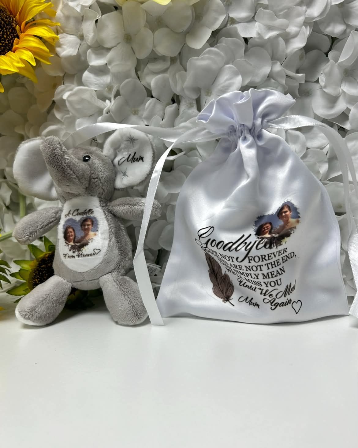 Memorial Ellie Bear Keyring
