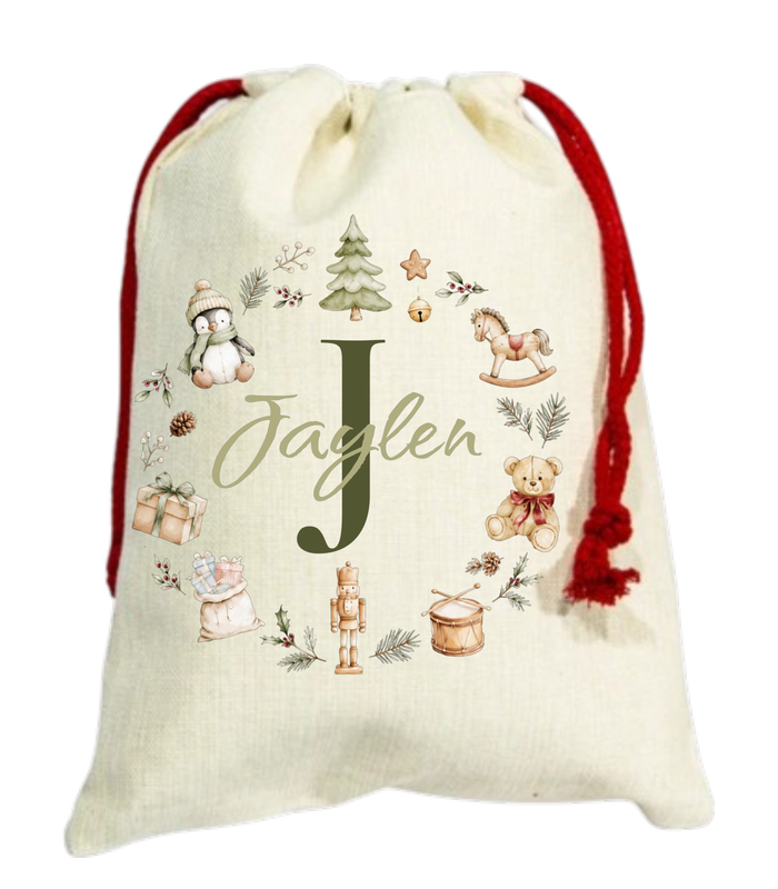 Personalised Christmas Gift Sack
