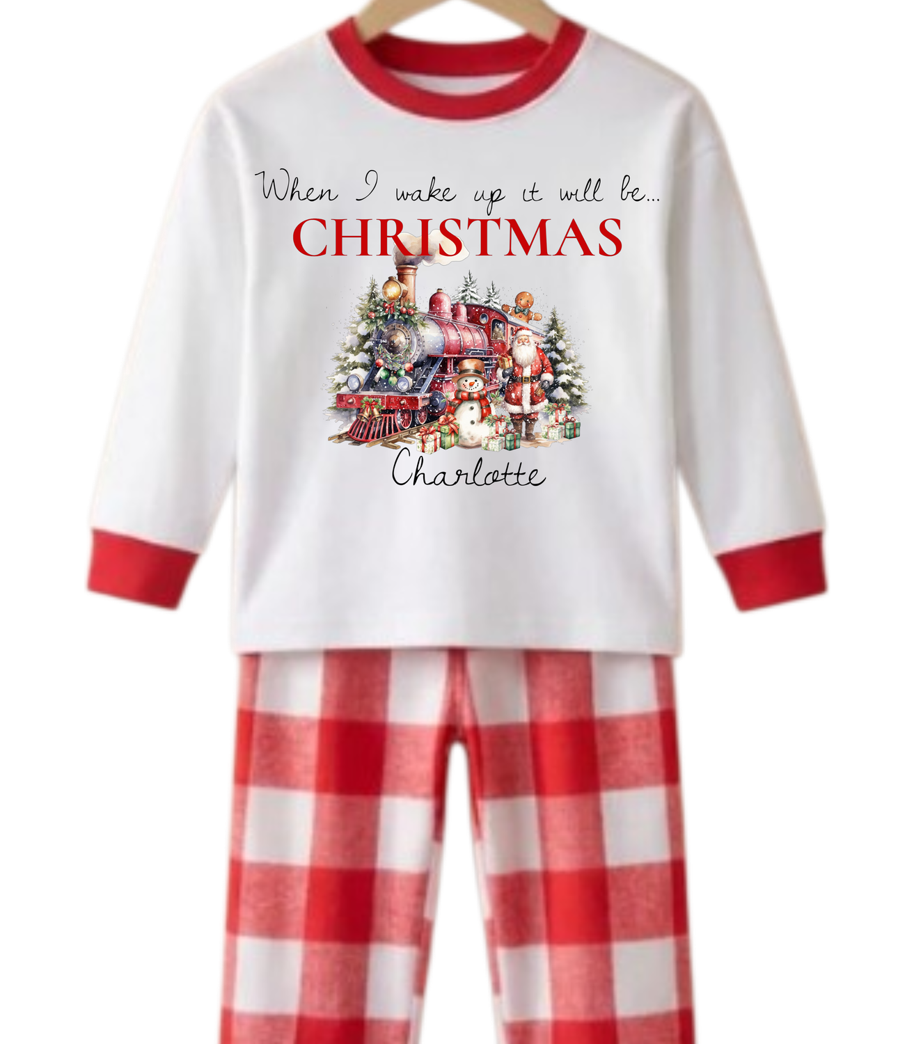 Personalised Christmas Eve Pjs