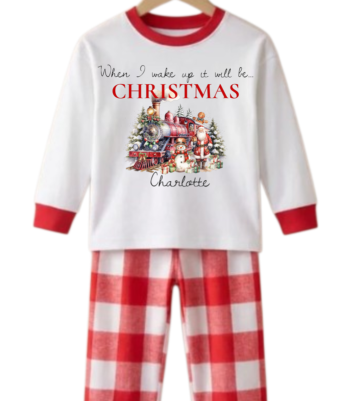 Personalised Christmas Eve Pjs